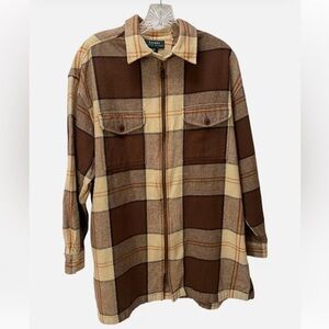 RALPH LAUREN Vintage zip up winter shirt